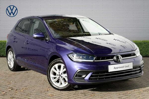 Used 2024 Volkswagen Polo 1.0 TSI Style 5dr Vibrant Violet at Martins Group