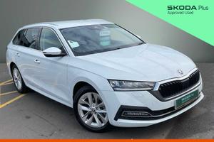 Used 2021 Skoda Octavia 1.5 TSI SE L 5dr Moon White Metallic