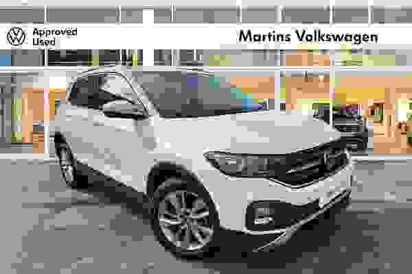 Used 2022 Volkswagen T-Cross 1.0 TSI (110ps) SE DSG Hatchback Pure white at Martins Group