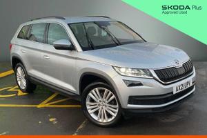 Used 2021 Skoda Kodiaq 2.0 TDI 200 SE L 4x4 5dr DSG [7 Seat] Brilliant Silver