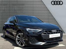 Used 2025 Audi A3 Sportback S line TFSI  116 PS S tronic Mythos black, metallic