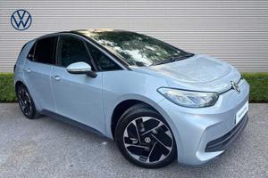 Used 2026 Volkswagen ID.3 125kW Match Pure 52kWh 5dr Auto Scale Silver with Black Roof