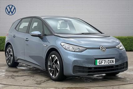 Used 2021 Volkswagen ID.3 150kW Life Pro Performance 58kWh 5dr Auto **EAST DERRY ALLOYS** at Martins Group