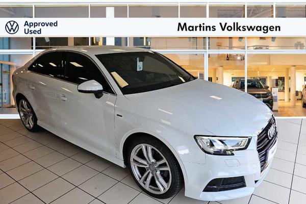 Used 2018 Audi A3 Saloon 1.5 TFSI (150ps) S Line (CoD) (s/s) at Martins Group