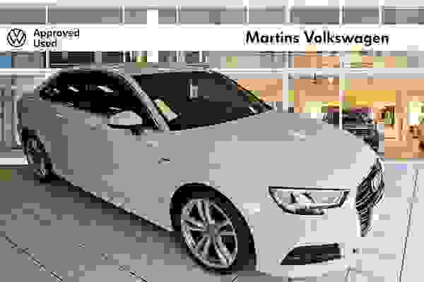 Used 2018 Audi A3 Saloon 1.5 TFSI (150ps) S Line (CoD) (s/s) Glacier White at Martins Group