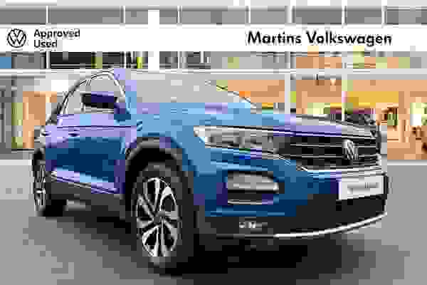 Used 2021 Volkswagen T-ROC 2017 1.5 TSI Active 150PS EVO Ravenna Blue Metallic at Martins Group