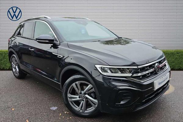 Used 2023 Volkswagen T-roc 1.5 TSI R-Line 5dr DSG Deep black at Martins Group