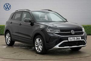 Used 2025 Volkswagen T-cross 1.0 TSI 115 Match 5dr DSG Deep black