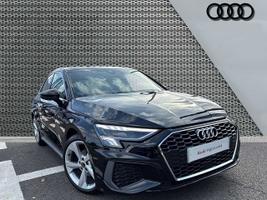 Used 2024 Audi A3 Sportback S line 35 TFSI  150 PS S tronic Mythos black, metallic