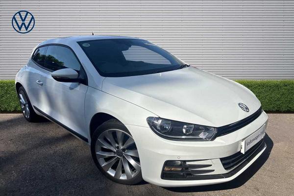 Used 2017 Volkswagen Scirocco 1.4 TSI BlueMotion Tech GT 3dr Pure white at Martins Group