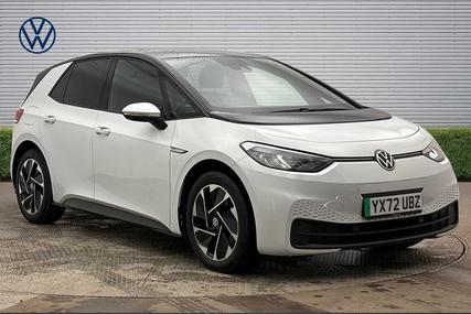 Used 2022 Volkswagen ID.3 150kW Life Pro Performance 58kWh 5dr Auto **EAST DERRY ALLOYS** at Martins Group