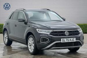 Used 2025 Volkswagen T-roc 1.5 TSI Match 5dr DSG Grenadilla Black