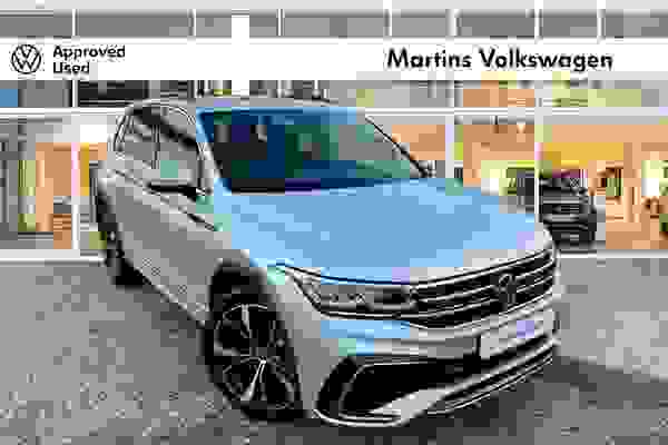 Used 2023 Volkswagen Tiguan Diesel Estate 2.0 TDI R-Line 5dr DSG Reflex silver at Martins Group