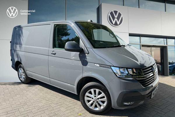 Used 2023 Volkswagen Transporter T28 Panel Van Highline SWB 110 PS 2.0 TDI 5sp Manual *Air Conditioning* Pure Grey at Martins Group