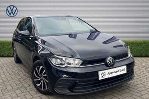 Used 2024 Volkswagen Polo 1.0 TSI Life 5dr Deep black