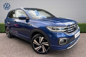 Used 2022 Volkswagen T-cross 1.0 TSI 110 R-Line 5dr Reef blue