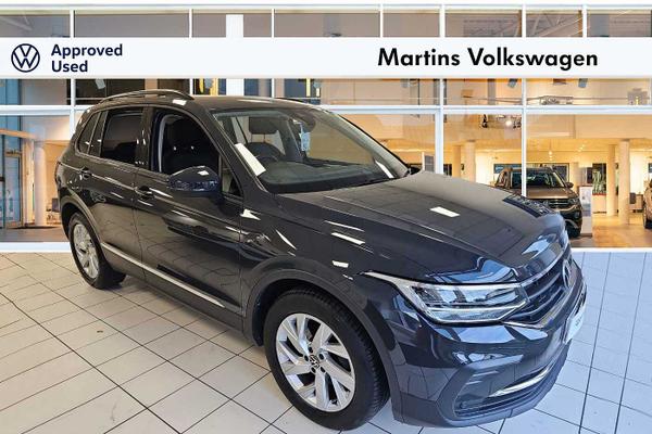 Used 2021 Volkswagen Tiguan 1.5 TSI (150ps) Life EVO DSG 5 door at Martins Group