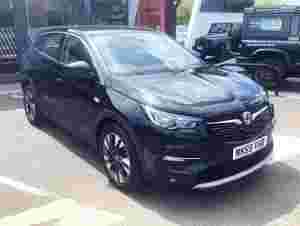 Used 2019 Vauxhall Grandland X SUV 1.2 (130bhp) Sport Nav (s/s) Diamond Black Metallic