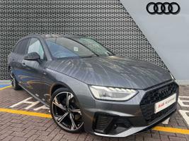 Used 2022 Audi A4 Avant Black Edition 35 TFSI  150 PS S tronic Daytona Grey Pearlescent