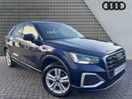 Used 2024 Audi Q2 Sport 35 TFSI  150 PS S tronic Navarra Blue Metallic