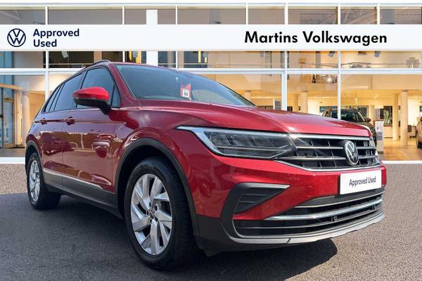 Used 2021 Volkswagen Tiguan 1.5 TSI (150ps) Life EVO DSG 5 door at Martins Group