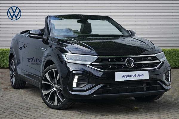 Used 2026 Volkswagen T-roc Cabriolet 1.5 TSI R-Line 2dr DSG Deep black at Martins Group