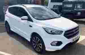 Used 2019 Ford Kuga 2.0 (180ps) AWD ST-Line Edition EcoBlue ss 5d Frozen White