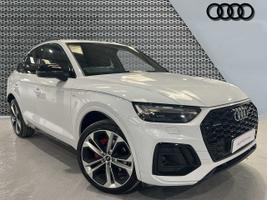 Used 2021 Audi Q5 Sportback Edition 1 40 TDI quattro 204 PS S tronic Glacier White Metallic