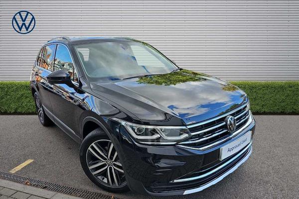 Used 2023 Volkswagen Tiguan 1.5 TSI 150 Elegance 5dr DSG Deep black at Martins Group
