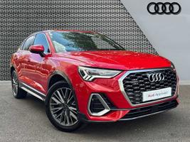 Used 2023 Audi Q3 Sportback S line 40 TFSI quattro 190 PS S tronic Progressive Red Metallic