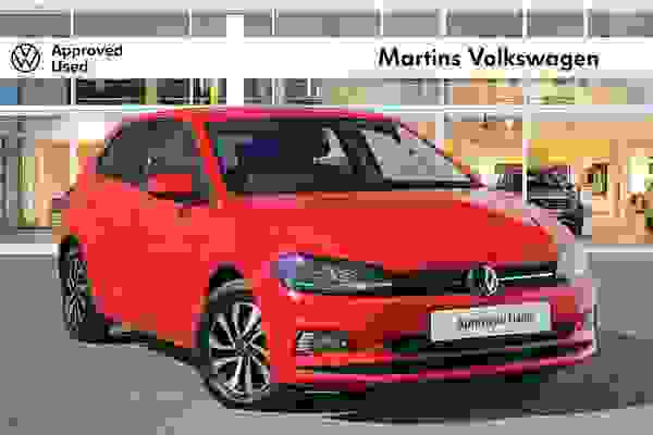 Used 2021 Volkswagen Polo MK6 Hatchback 5Dr 1.0 TSI 95PS Active DSG Flash Red at Martins Group