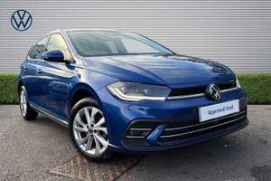 Used 2022 Volkswagen Polo 1.0 TSI Style 5dr Reef blue