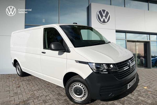 Used 2023 Volkswagen Transporter T32 Panel van Startline LWB 150 PS 2.0 TDI 6sp Man *Rear Camera* Candy White at Martins Group