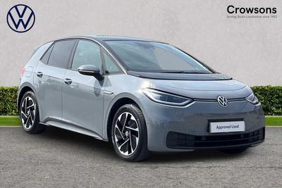 Used 2022 Volkswagen ID.3 150kW Family Pro Performance 58kWh 5dr Auto.    East Derry Alloys. at Crowsons of Spalding