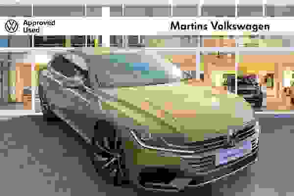 Used 2018 Volkswagen Arteon 2.0 TSI R-Line 190PS DSG Tumeric Yellow at Martins Group