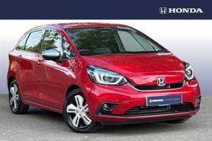 Used 2022 Honda Jazz 1.5 i-MMD Hybrid EX 5dr eCVT Premium Crystal Red