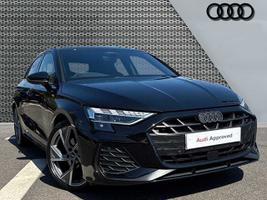 Used 2025 Audi A3 Sportback Black Edition TFSI  150 PS S tronic Mythos black, metallic