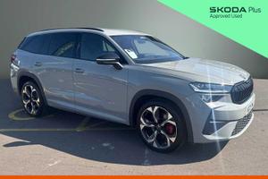 Used 2025 Skoda Kodiaq 2.0 TSI vRS 4X4 5dr DSG [7 Seat] Meteor Grey