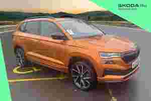 Used 2023 Skoda Karoq 1.5 TSI Sportline 5dr DSG Phoenix Orange