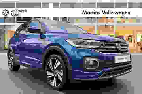 Used 2024 Volkswagen T-Cross 1.0 TSI (110ps) R-Line DSG Hatchback Reef Blue at Martins Group