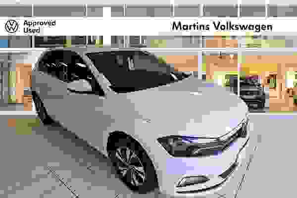 Used 2021 Volkswagen Polo MK6 Hatchback 5Dr 1.0 TSI 95PS Match DSG Pure white at Martins Group