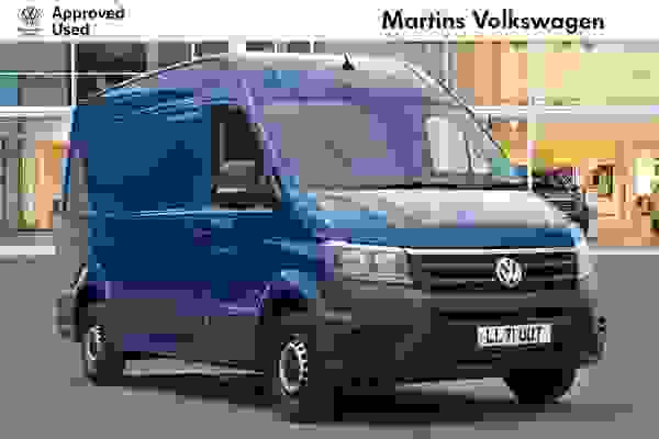 Used 2021 Volkswagen Crafter CR30 Panel van Startline MWB 102 PS 2.0 TDI 6sp Manual FWD **Rear Camera** Deep Ocean Blue at Martins Group