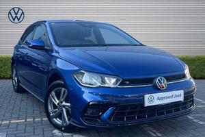 Used 2024 Volkswagen Polo 1.0 TSI R-Line 5dr DSG Reef blue