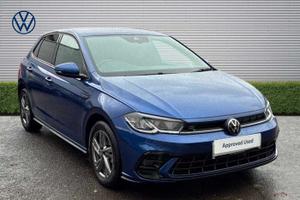 Used 2023 Volkswagen Polo 1.0 TSI R-Line 5dr DSG Blue