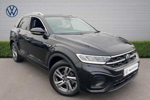 Used 2023 Volkswagen T-roc 1.5 TSI R-Line 5dr DSG Deep black