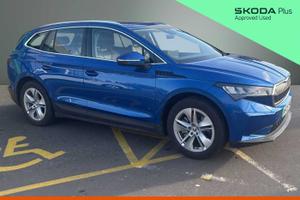 Used 2025 Skoda Enyaq 210kW 85 82kWh 5dr Auto Race Blue