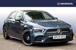 Used 2023 Mercedes-Benz A Class A180 AMG Line Premium Plus Night Edition 5dr Auto Blue