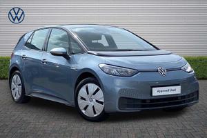 Used 2021 Volkswagen ID.3 107KW Life Pro 58kWh 5dr Auto Moonstone Grey with Black Roof