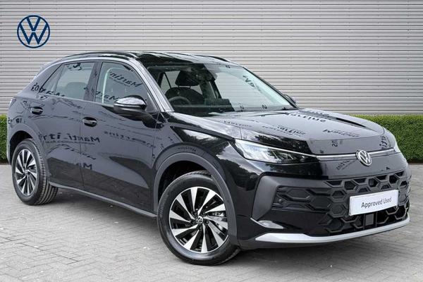 Used 2026 Volkswagen T-roc 1.5 eTSI 150 Life 5dr DSG Grenadilla Black at Martins Group