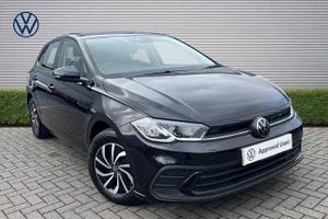 Used 2024 Volkswagen Polo 1.0 TSI Life 5dr DSG Deep black